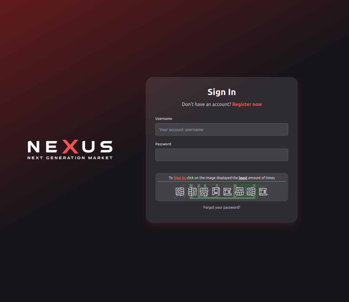 Login Interface
